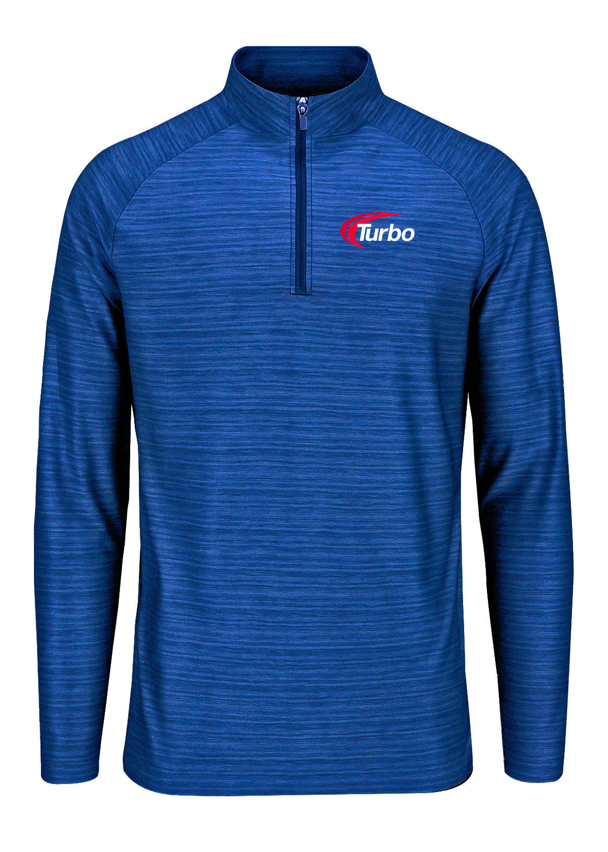Turbo White Striker Quarter Zip Pullover
