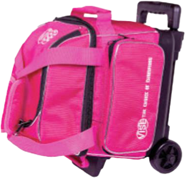 Vise 1 Ball Roller Bowling Bag Pink