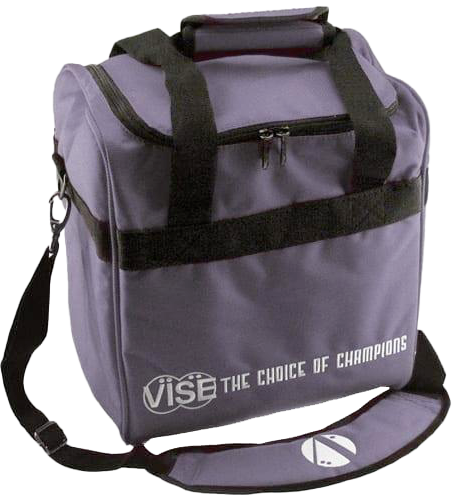 Vise 1 Ball Tote Bowling Bag Gray