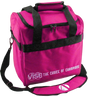 Vise 1 Ball Tote Bowling Bag Pink