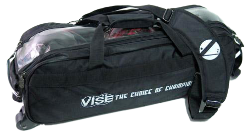 Vise 3 Ball Black Triple Roller Clear TopVise 3 Ball Black Triple Roller Clear Top