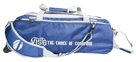 Vise 3 Ball Navy/Silver Triple Roller Clear Top