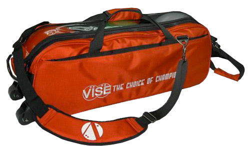 Vise 3 Ball Red Roller Clear Top