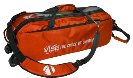 Vise 3 Ball Red Roller Clear Top