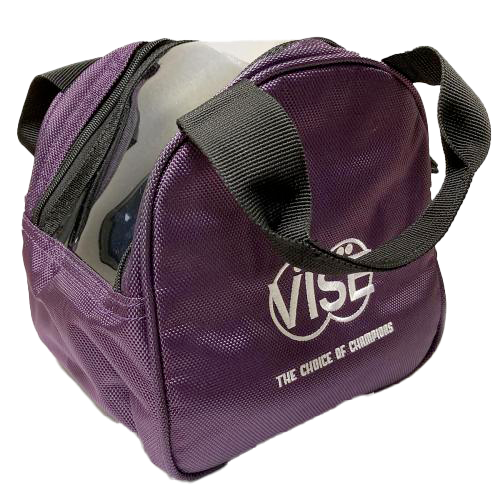 Vise Clear Top Add-On Bowling Ball Bag Purple