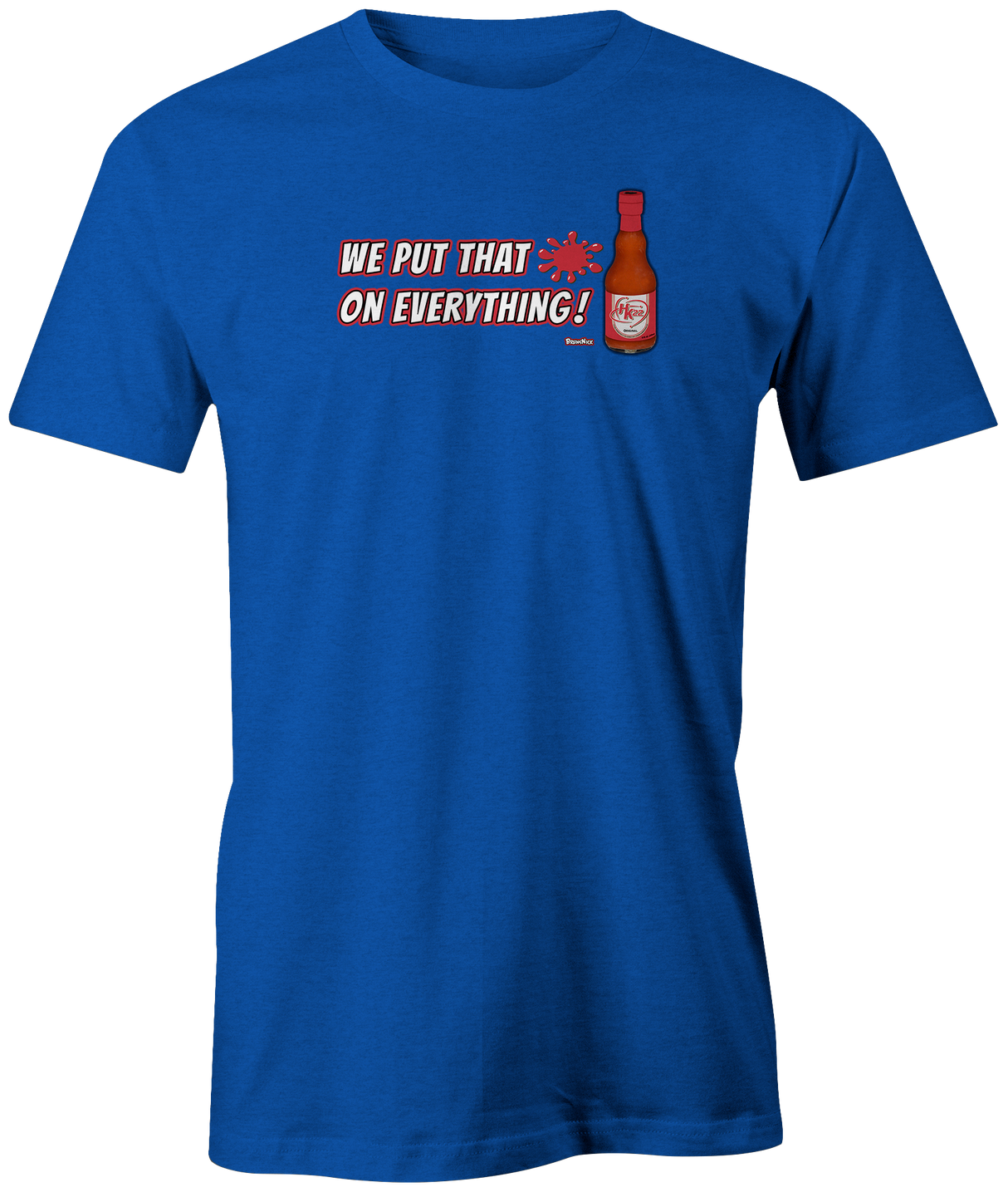 we-put-that-on-everything brunsnick tee shirt bowling ball youtube review videos bowler tshirt 