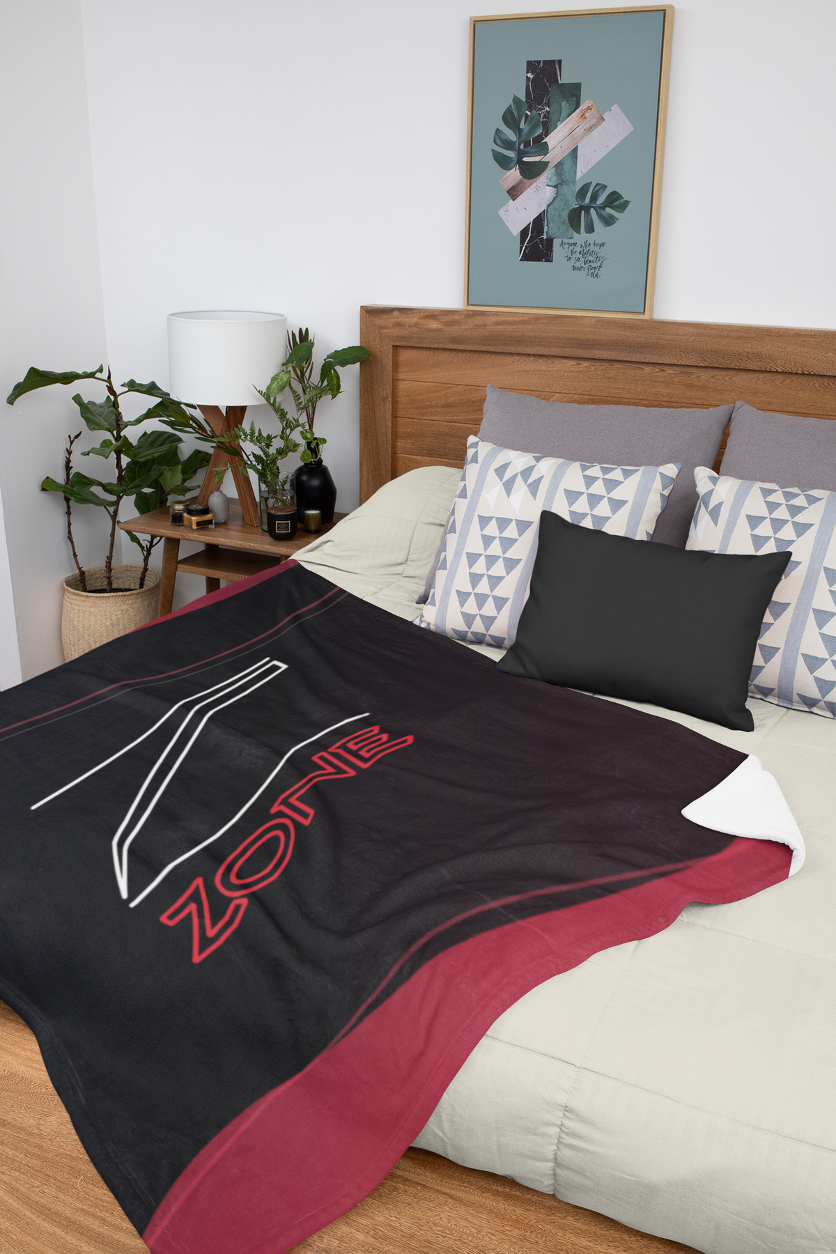 Brunswick Zone 50" x 60" Plush Blanket