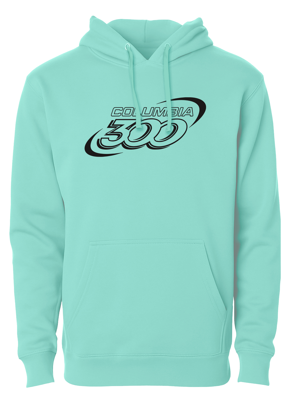 Columbia 300 Black Logo Hoodie