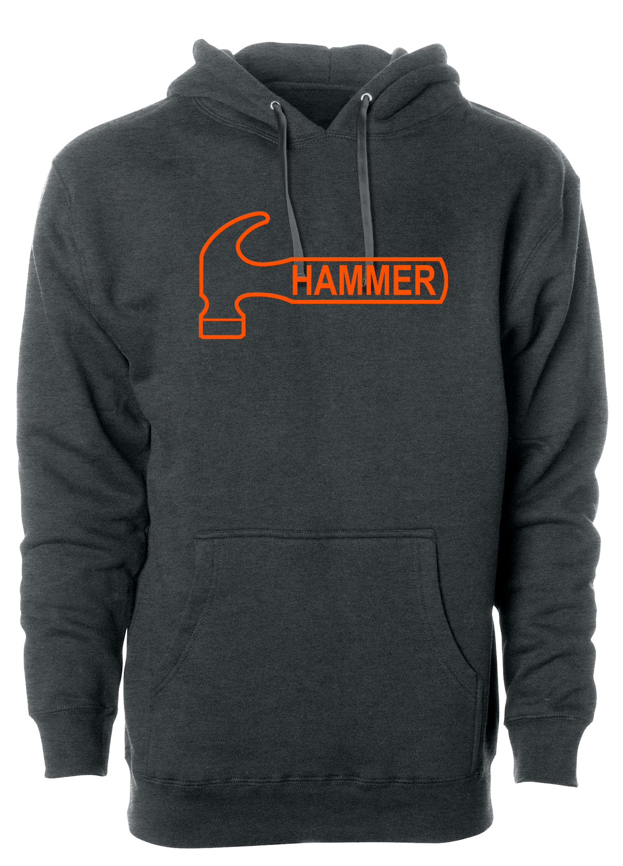 Hammer Orange Logo Classic Hoodie