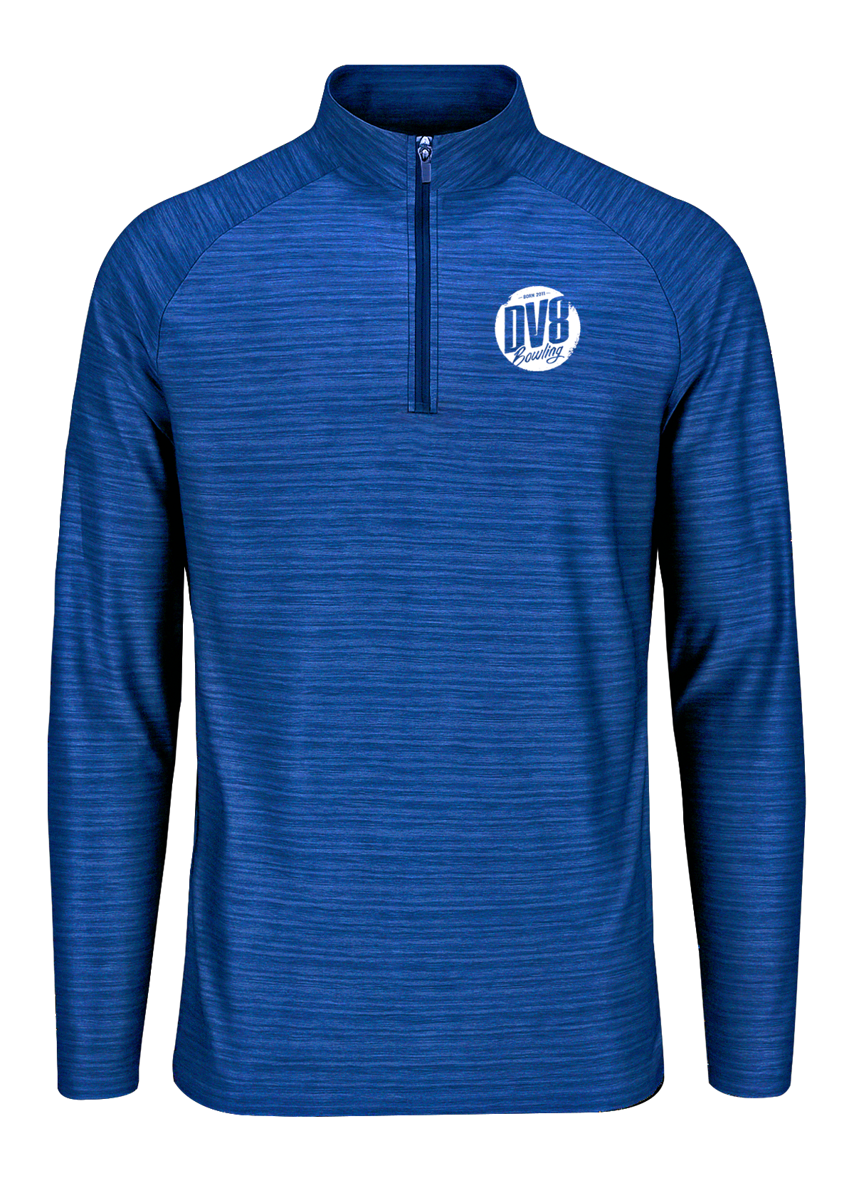 DV8 White Striker Quarter Zip Pullover