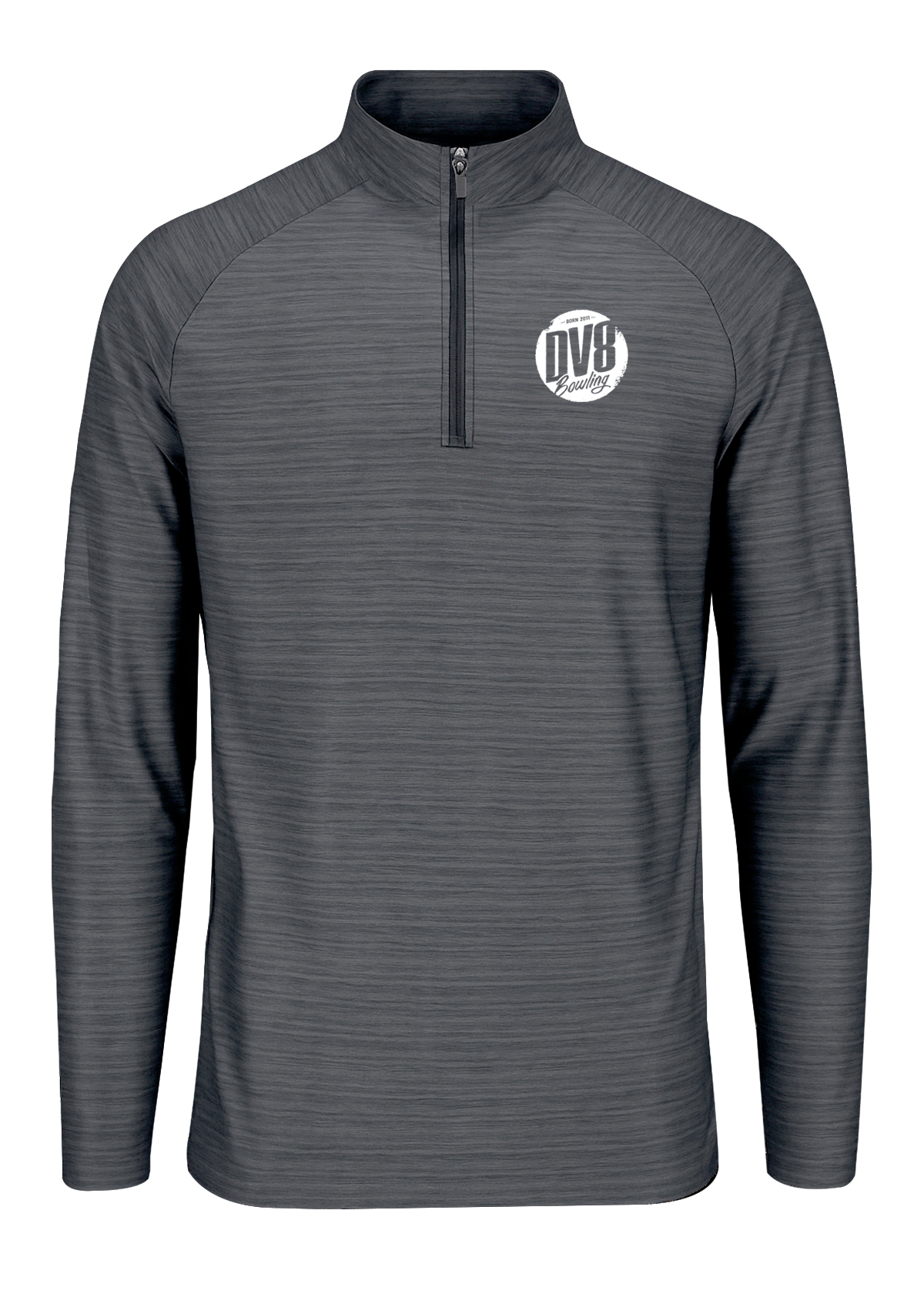 DV8 White Striker Quarter Zip Pullover
