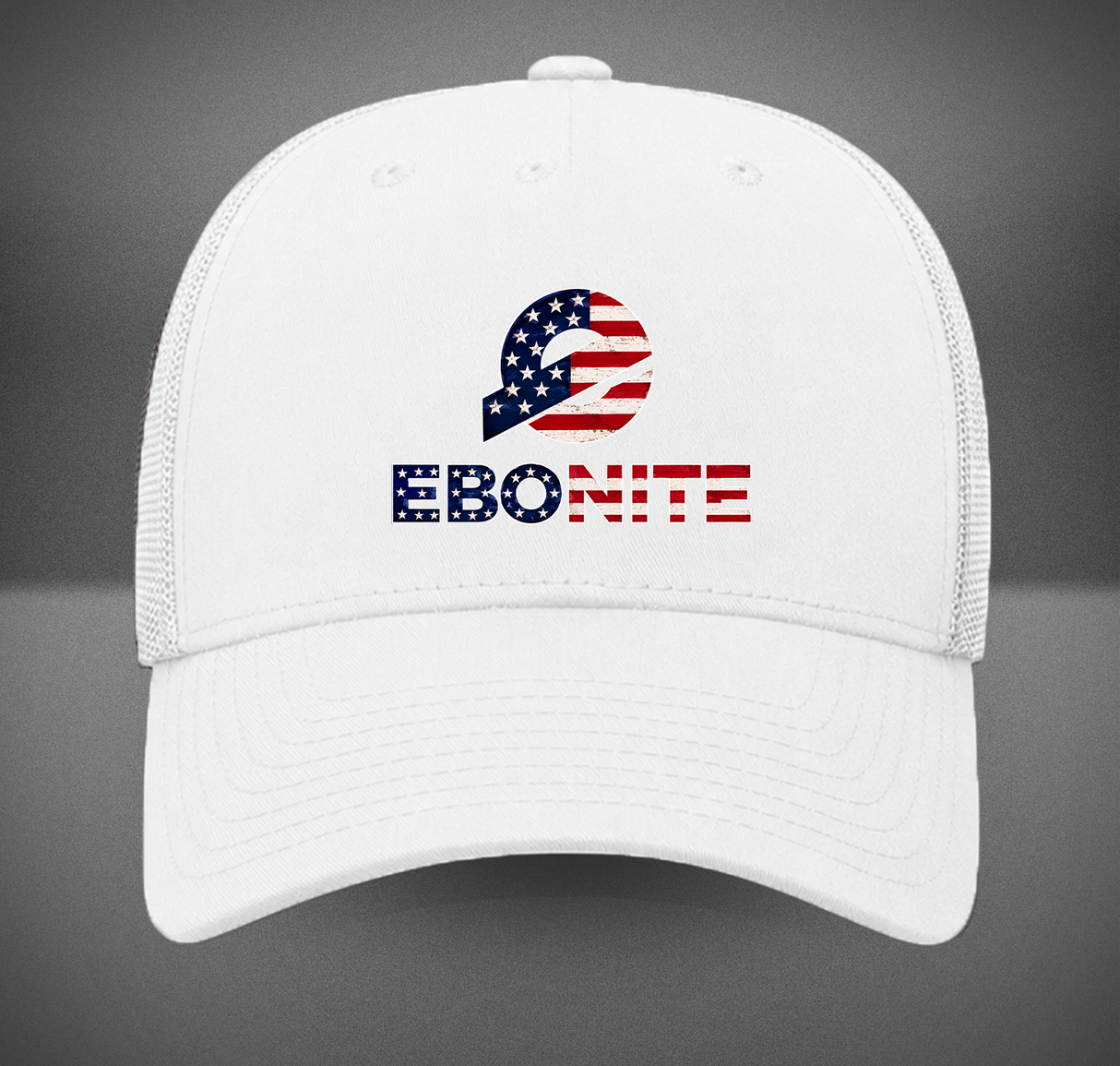 Ebonite Bowling USA Retro Trucker Hat