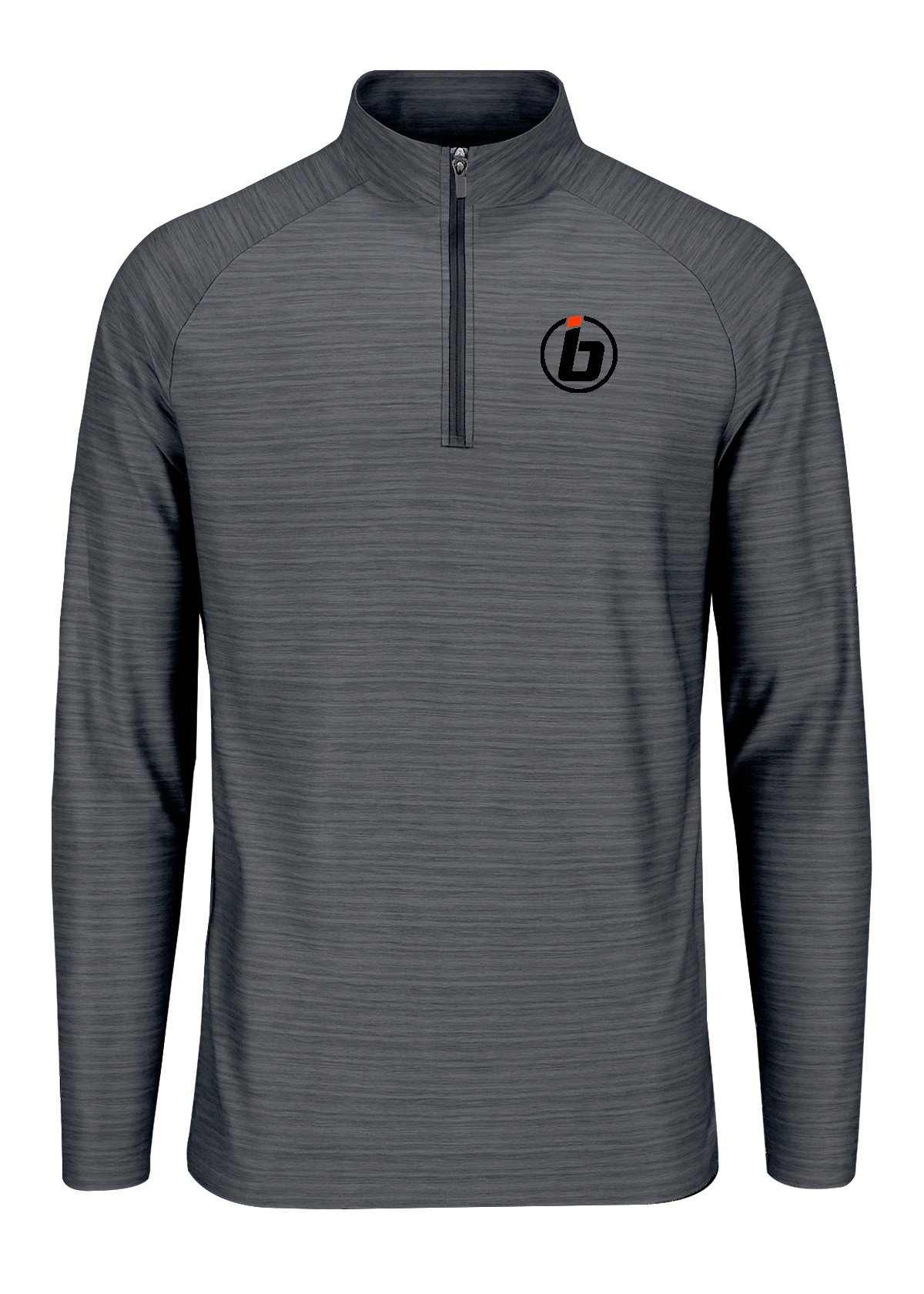 Inside Bowling Black Striker Quarter Zip Pullover