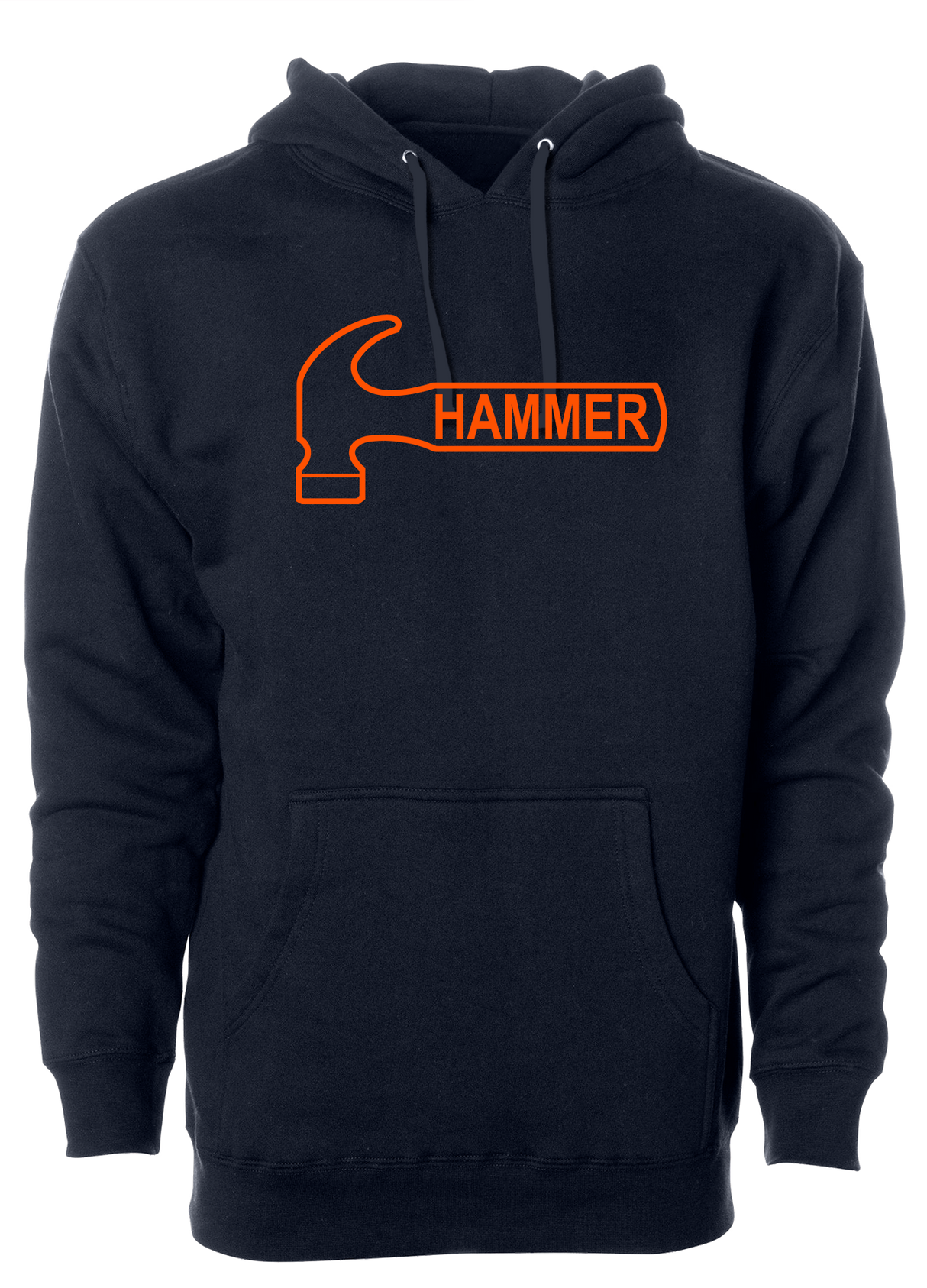 Hammer Orange Logo Classic Hoodie