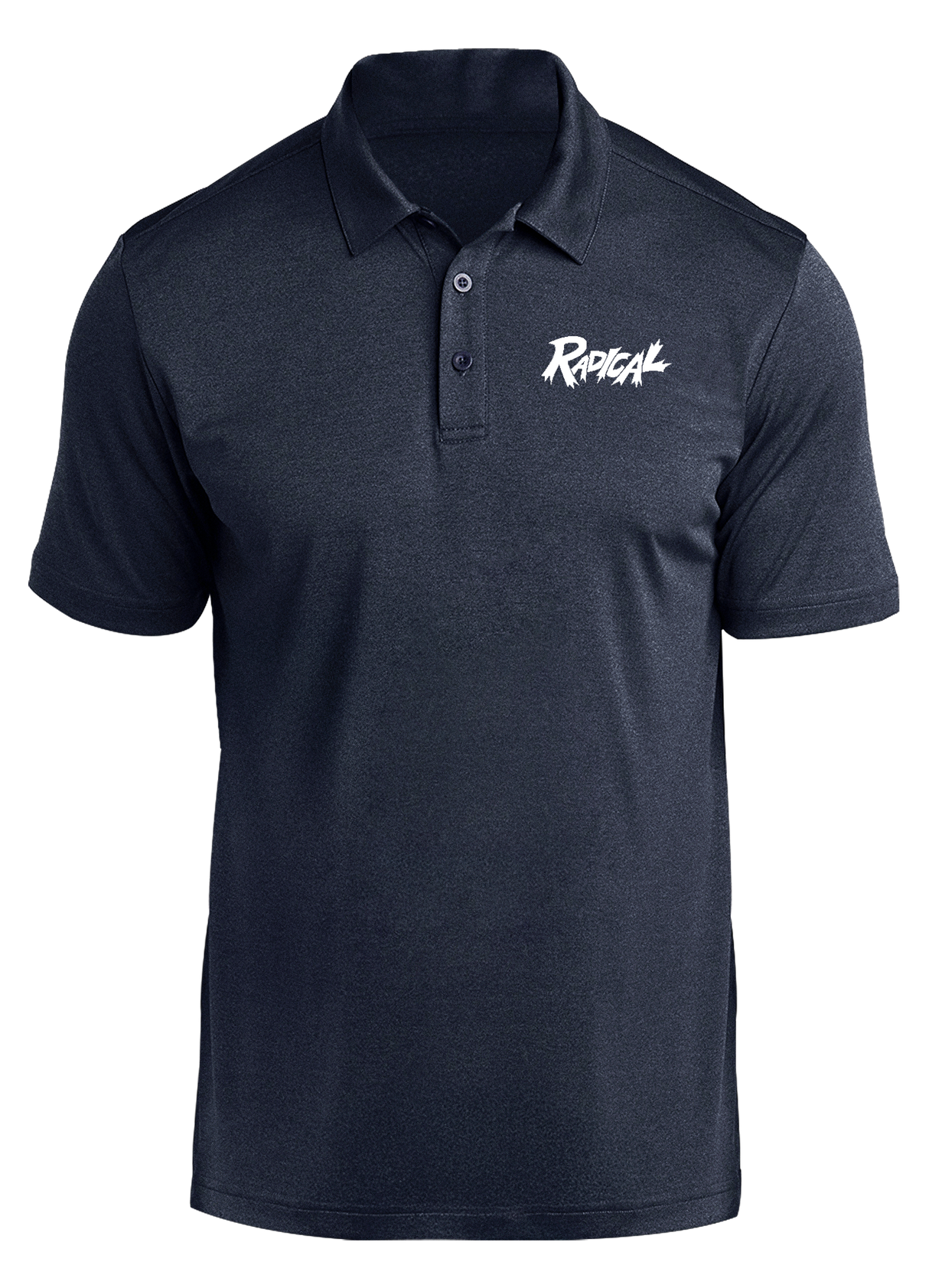 Radical White Prime Polo Navy