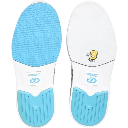 Dexter Pro BOA Light Grey/Blue Women's Bowling Shoes