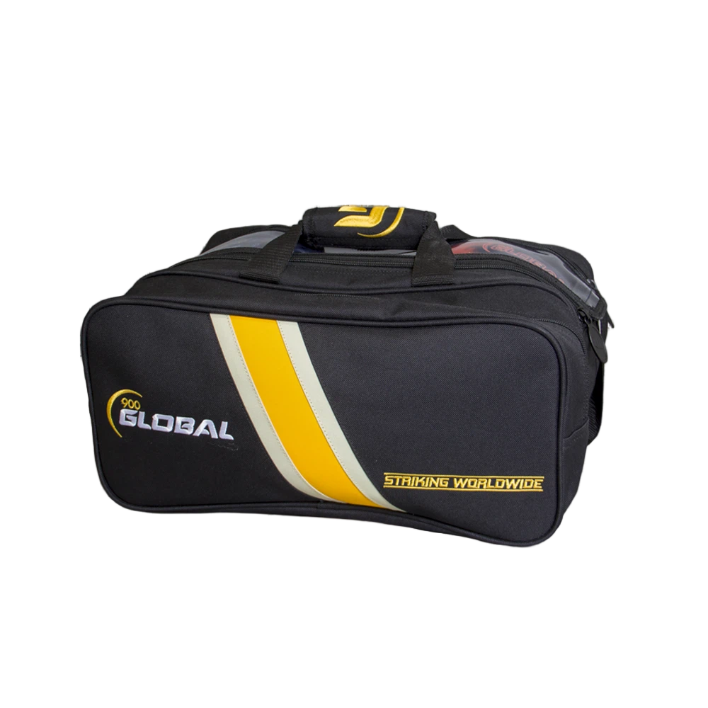 900 Global 2-Ball Deluxe Tote Black/Gold