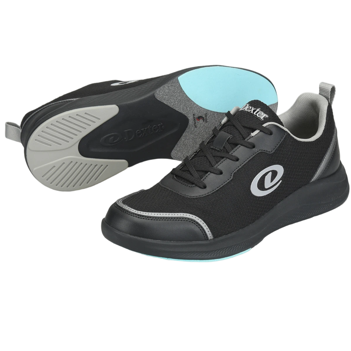 Dexter Pilot Pro Men's Bowling Shoes Black/Grey