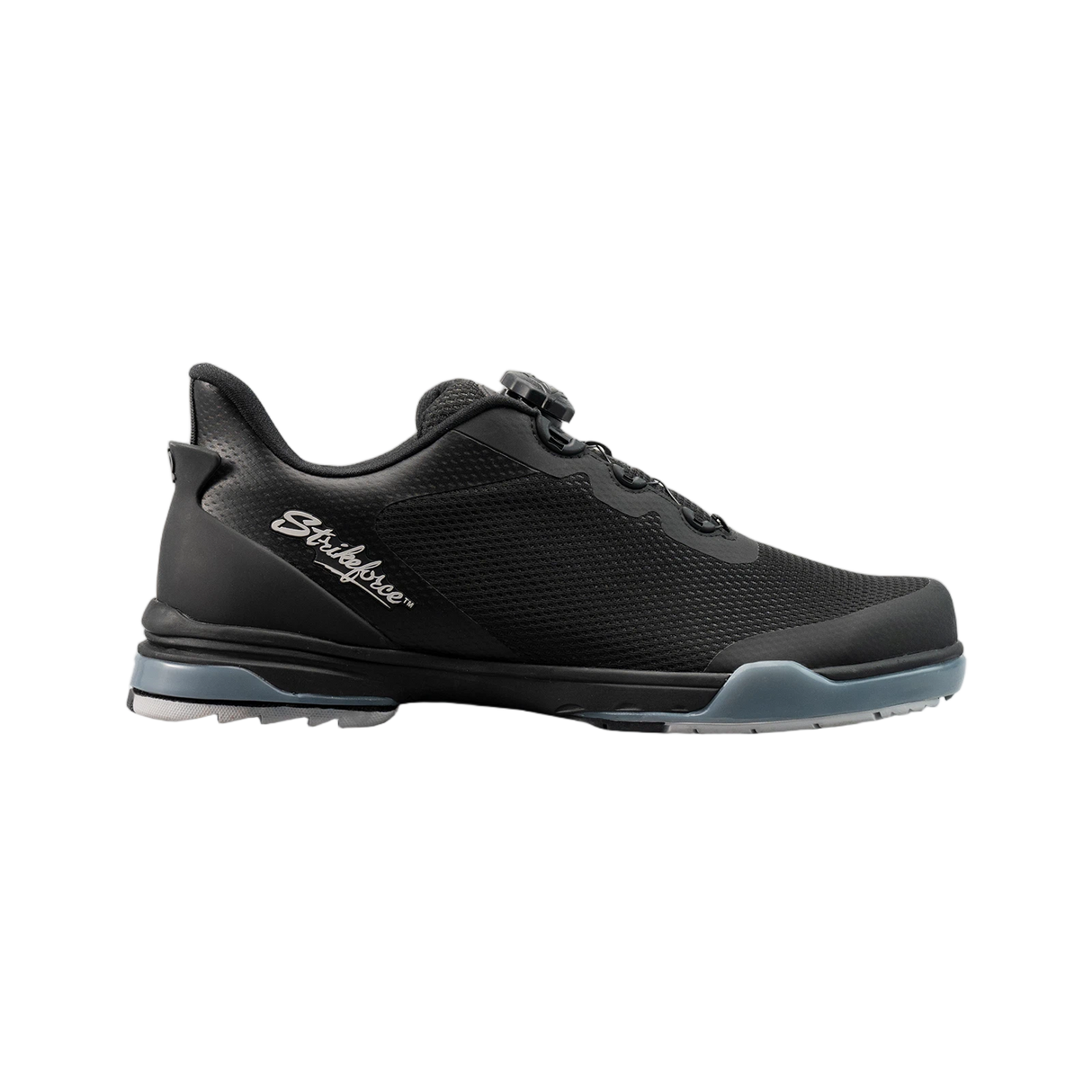 KR Strikeforce TPC Hype LT Black Mesh Men's Bowling Shoes RH