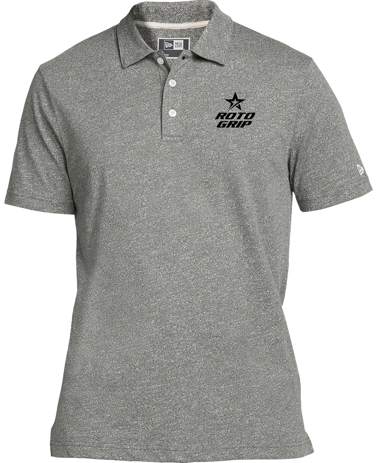 Roto Grip New Era Twist Polo Gray