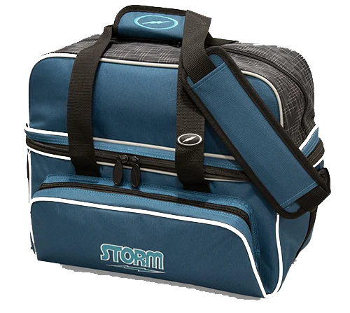 2 Ball Tote Deluxe Steel Blue/Black