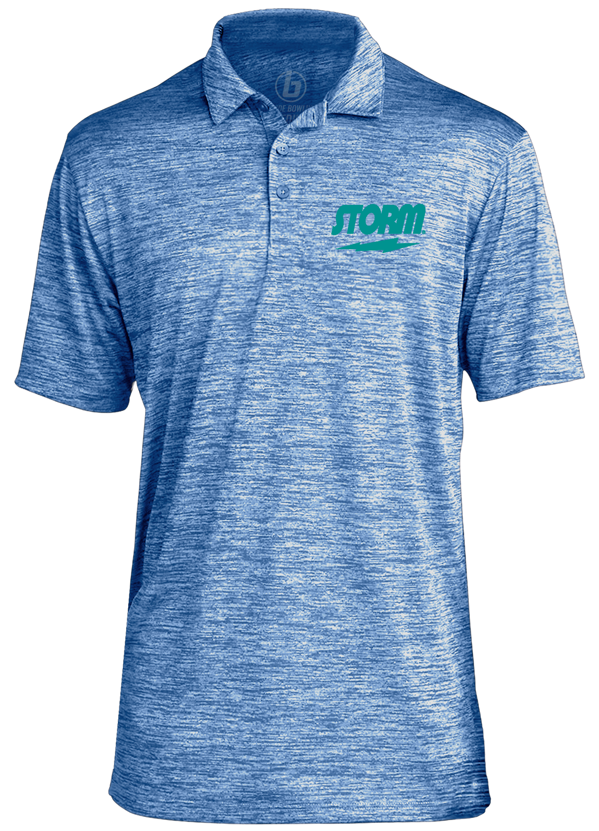 Storm Classic Teal Logo Performance Polo