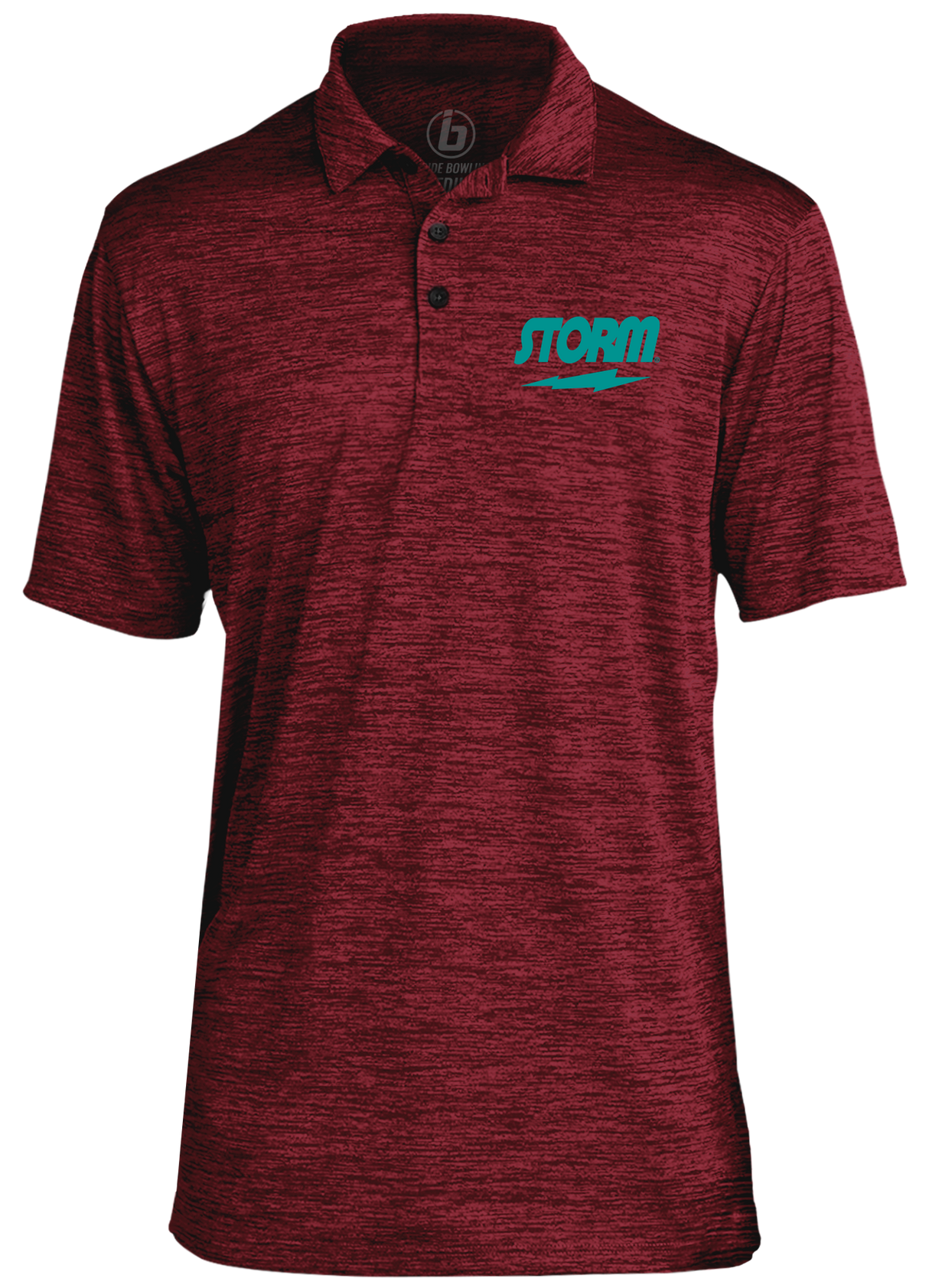 Storm Classic Teal Logo Performance Polo