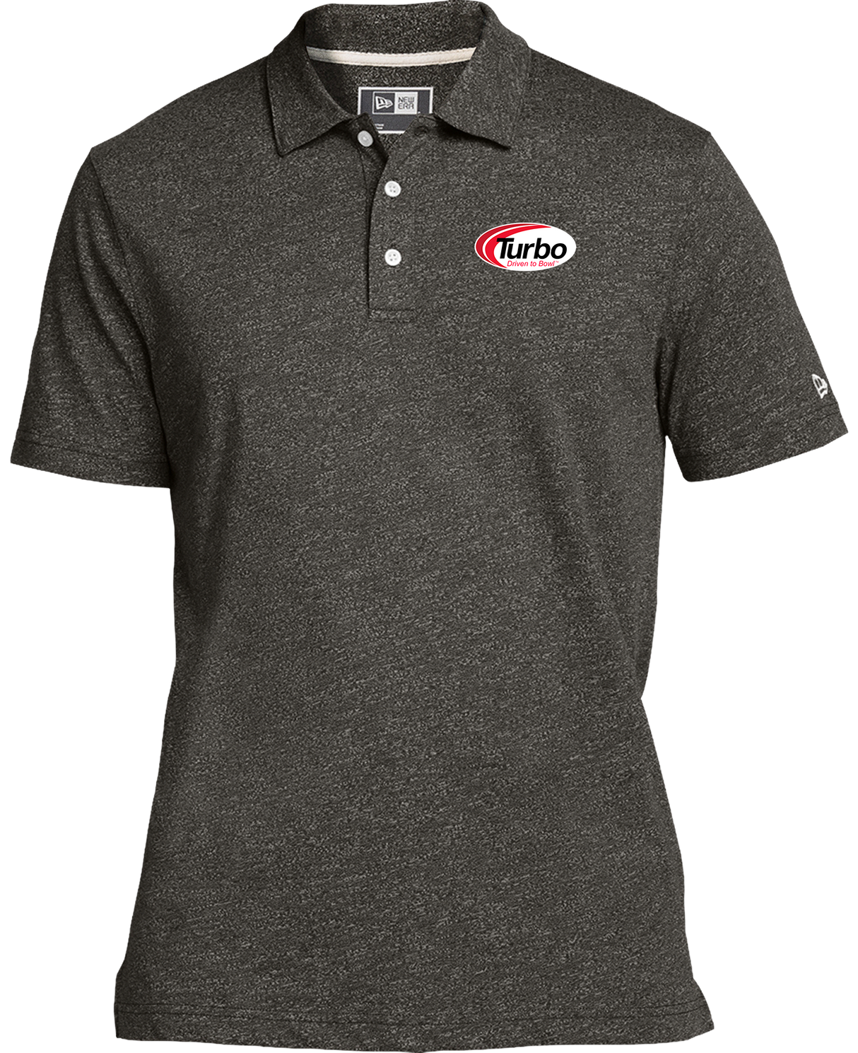 Turbo Grips New Era Twist Polo Black Heather