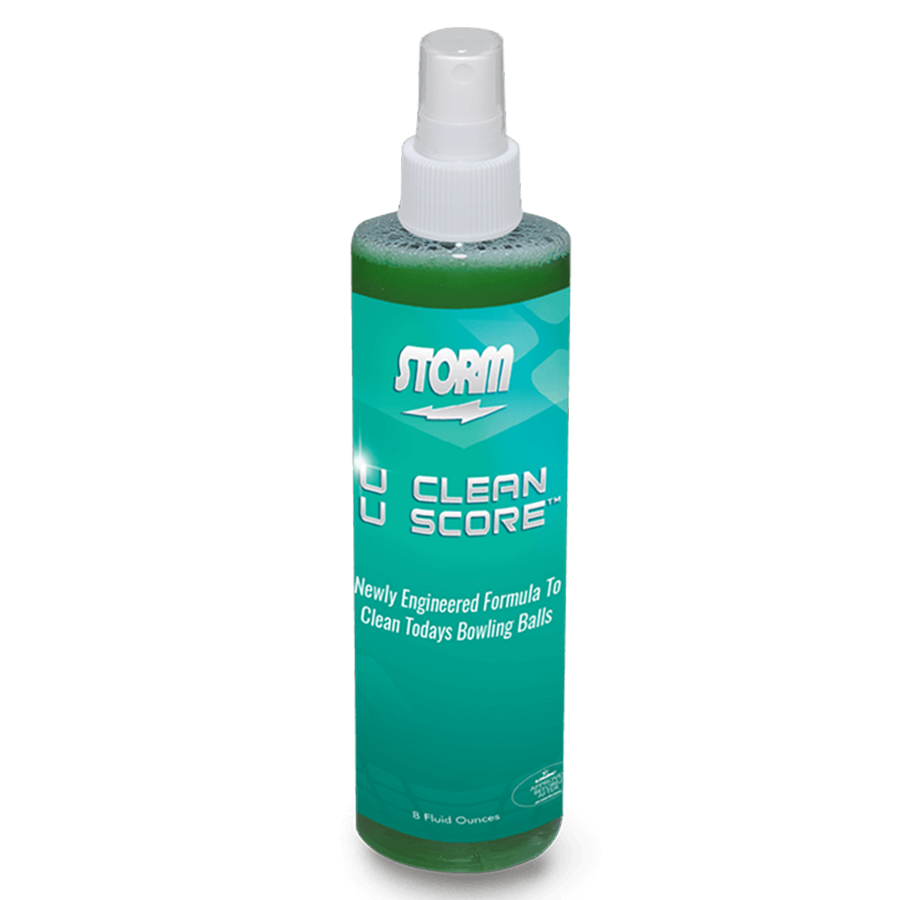 With its original formulation, U-Clean U-Score delivered consistent, repeatable performance for all. But lane conditions, lane surfaces, and lane oils have changed significantly. That's why we are introducing a new and improved version of the product that launched the Storm brand. Modern urethane bowling balls very easily get saturated with oil which decreases performance. U-Clean U-Score quickly and easily restores the performance of ALL urethane bowling balls.