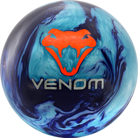 bowling ballThe Blue Coral Venom™ is the first ever hybrid asymmetric found in the 10-year history of the Venom™ line. The latest stage of evolution in the wildly successful Venom™ line, the this ball focuses on versatility and benchmark reaction for moderately high friction surfaces. Inside Bowling Pro Shop offers free shipping.