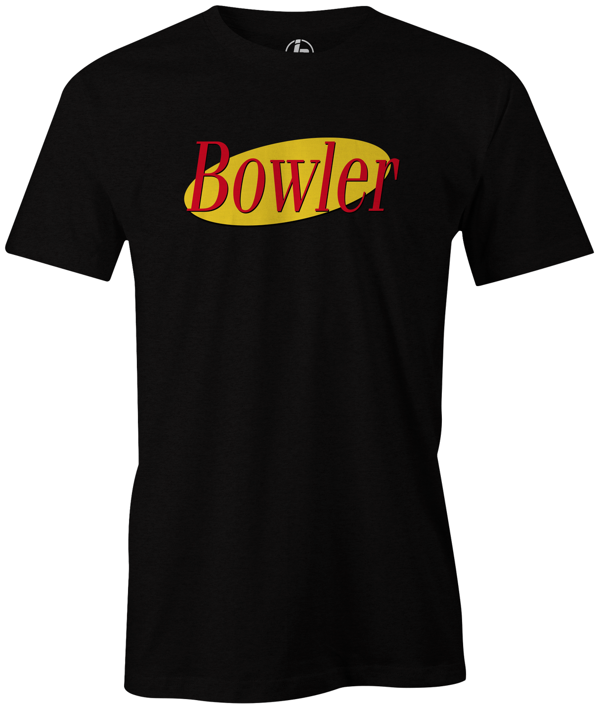 Bowler Men's T-Shirt, Black, bowling, funny, cool, vintage, novelty, television, tv show, tee, t shirt, t-shirt, tees, t,, Seinfeld,, league bowling team shirt, tournament shirtt
