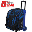 Cruiser Scratch double roller bowling ball bag