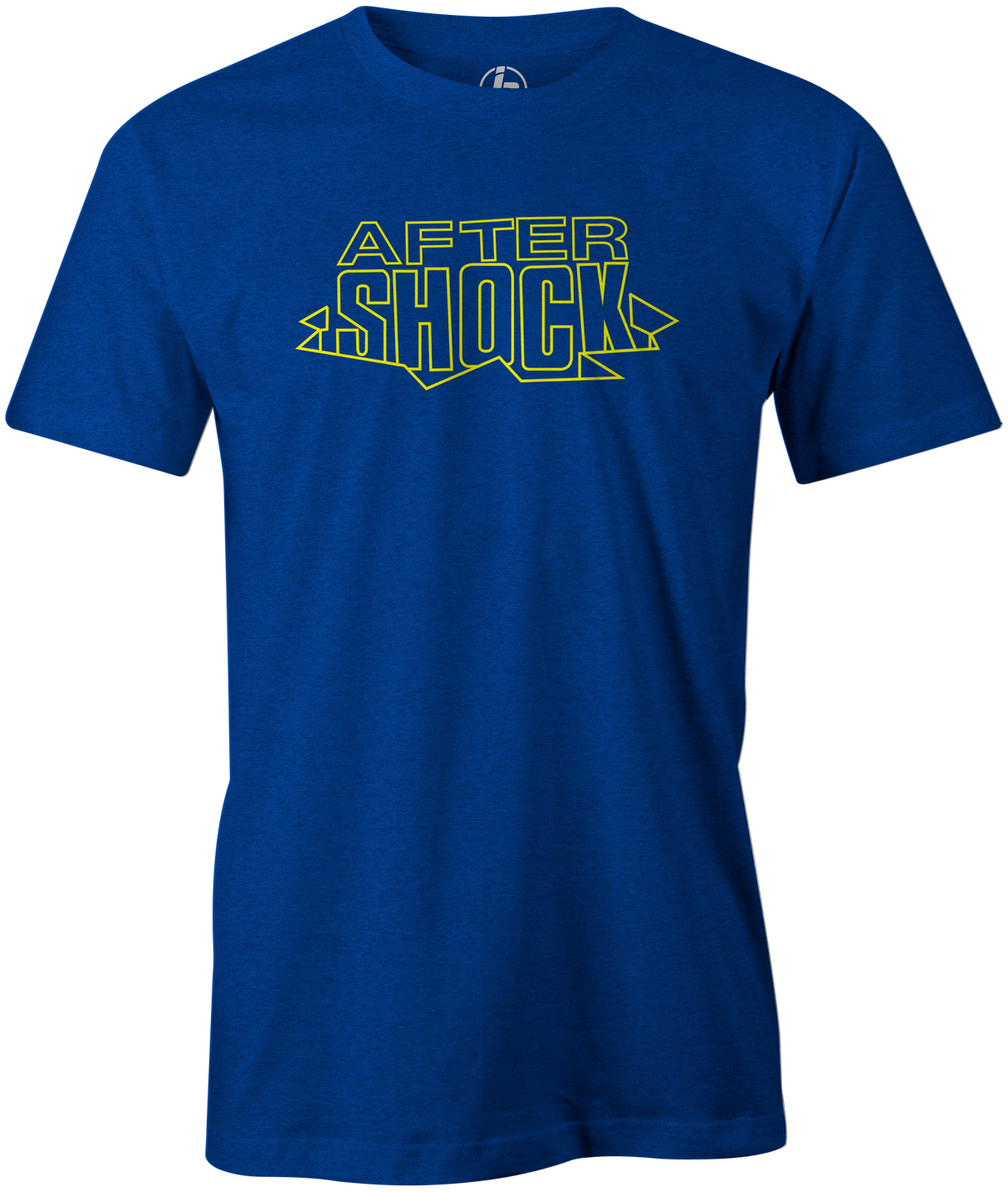 After Shock Men's T-shirt, Blue, Bowling, tee, tee-shirt, tee shirt, tshirt, retro