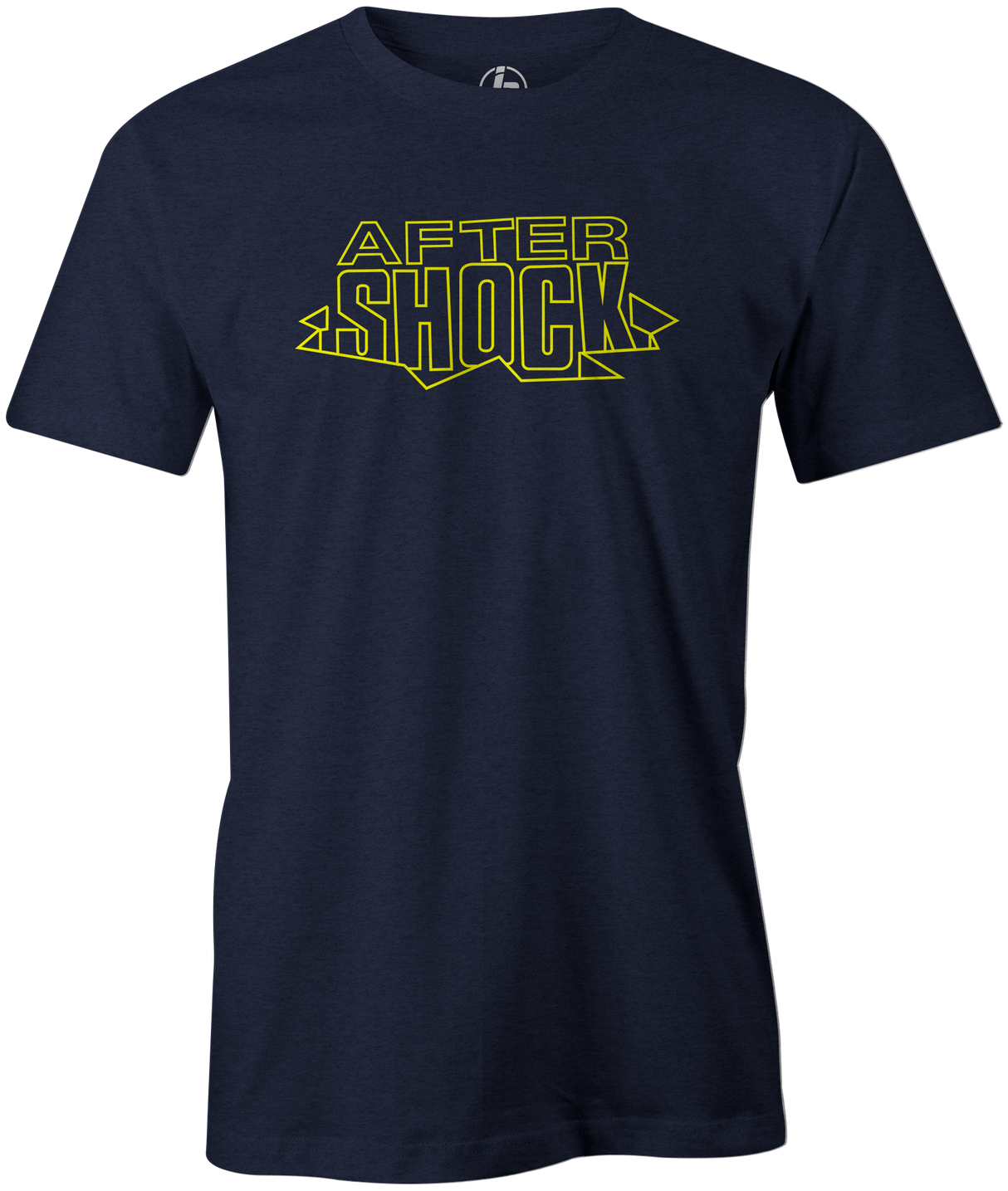 After Shock Men's T-shirt, Navy, Bowling, tee, tee-shirt, tee shirt, tshirt, retro