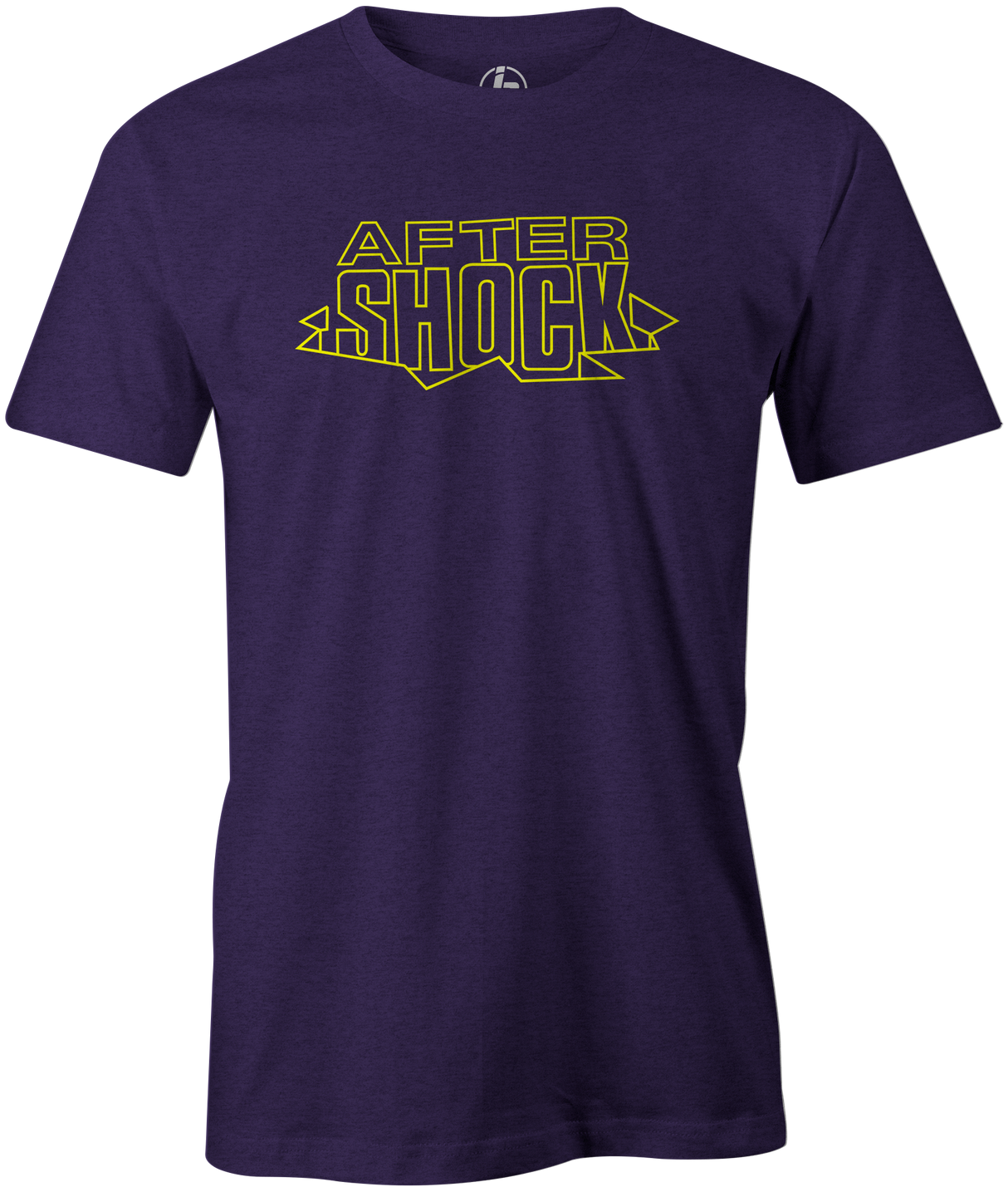 After Shock Men's T-shirt, Purple, Bowling, tee, tee-shirt, tee shirt, tshirt, retro