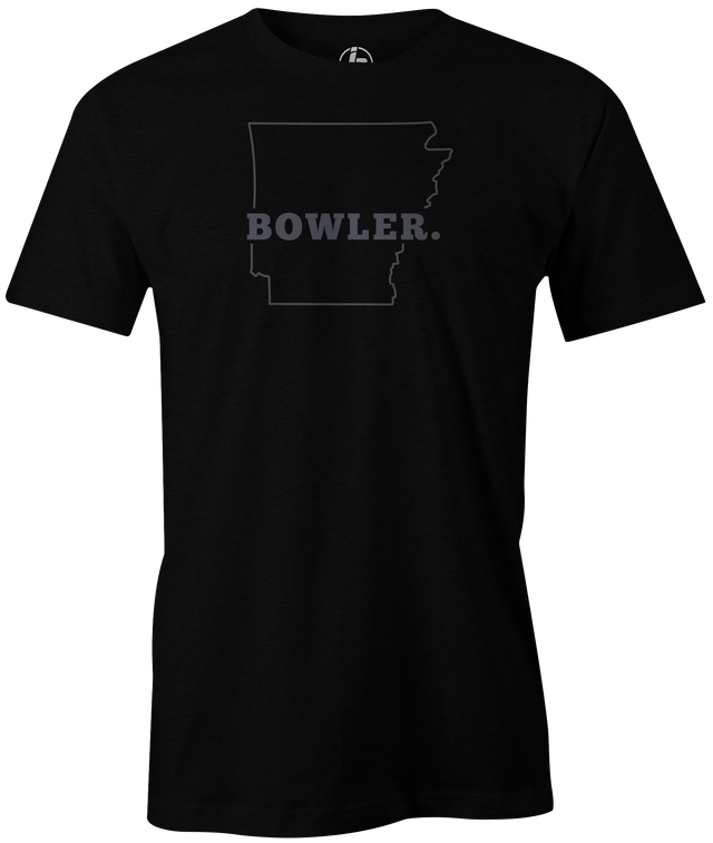 Arkansas State Men's Bowling T-shirt, Black, Cool, novelty, tshirt, tee, tee-shirt, tee shirt, teeshirt, team, comfortable