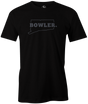 Connecticut State Men's Bowling T-shirt, Black, Cool, novelty, tshirt, tee, tee-shirt, tee shirt, teeshirt, team, comfortable
