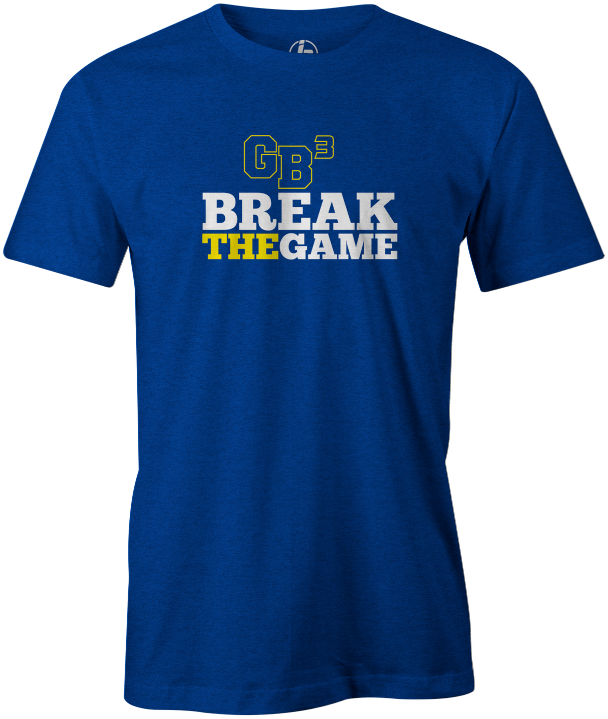 Game Breaker Bowling T-Shirt Ebonite GB3 tee Blue