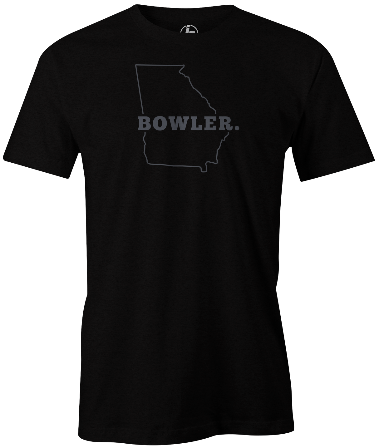 Georgia State Men's Bowling T-shirt, Black, Cool, novelty, tshirt, tee, tee-shirt, tee shirt, teeshirt, team, comfortable