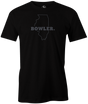 Illinois State Men's Bowling T-shirt, Black, Cool, novelty, tshirt, tee, tee-shirt, tee shirt, teeshirt, team, comfortable