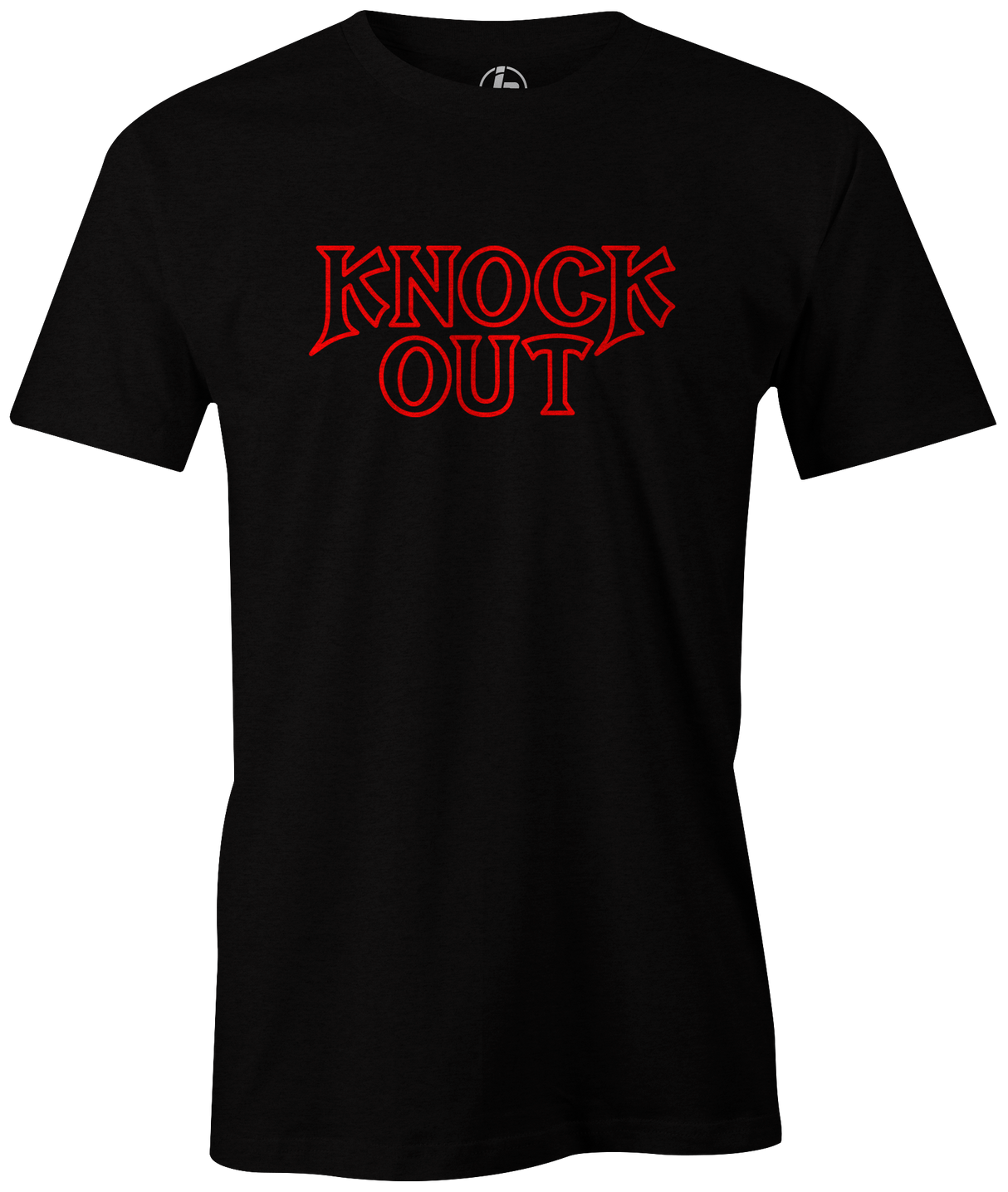 Knock Out your competition with the new Brunswick Knock Out bowling ball Tshirt. Wear with pride. Retro Brunswick bowling league shirts on sale discounted gifts for bowlers. Bowling party apparel. Original bowling tees. Throwback bowling shirts. Men's T-Shirt, Charcoal, Black, bowling, bowling ball, tee, tee shirt, tee-shirt, t shirt, t-shirt, tees, league bowling team shirt, tournament shirt, funny, cool, awesome, brunswick, brand, PBA, PWBA, USBC.