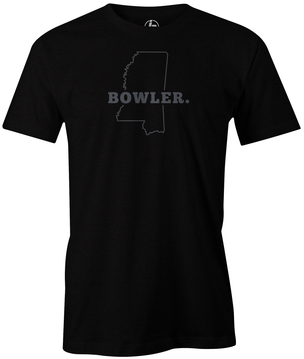 Mississippi State Men's Bowling T-shirt, Black, Cool, novelty, tshirt, tee, tee-shirt, tee shirt, teeshirt, team, comfortable