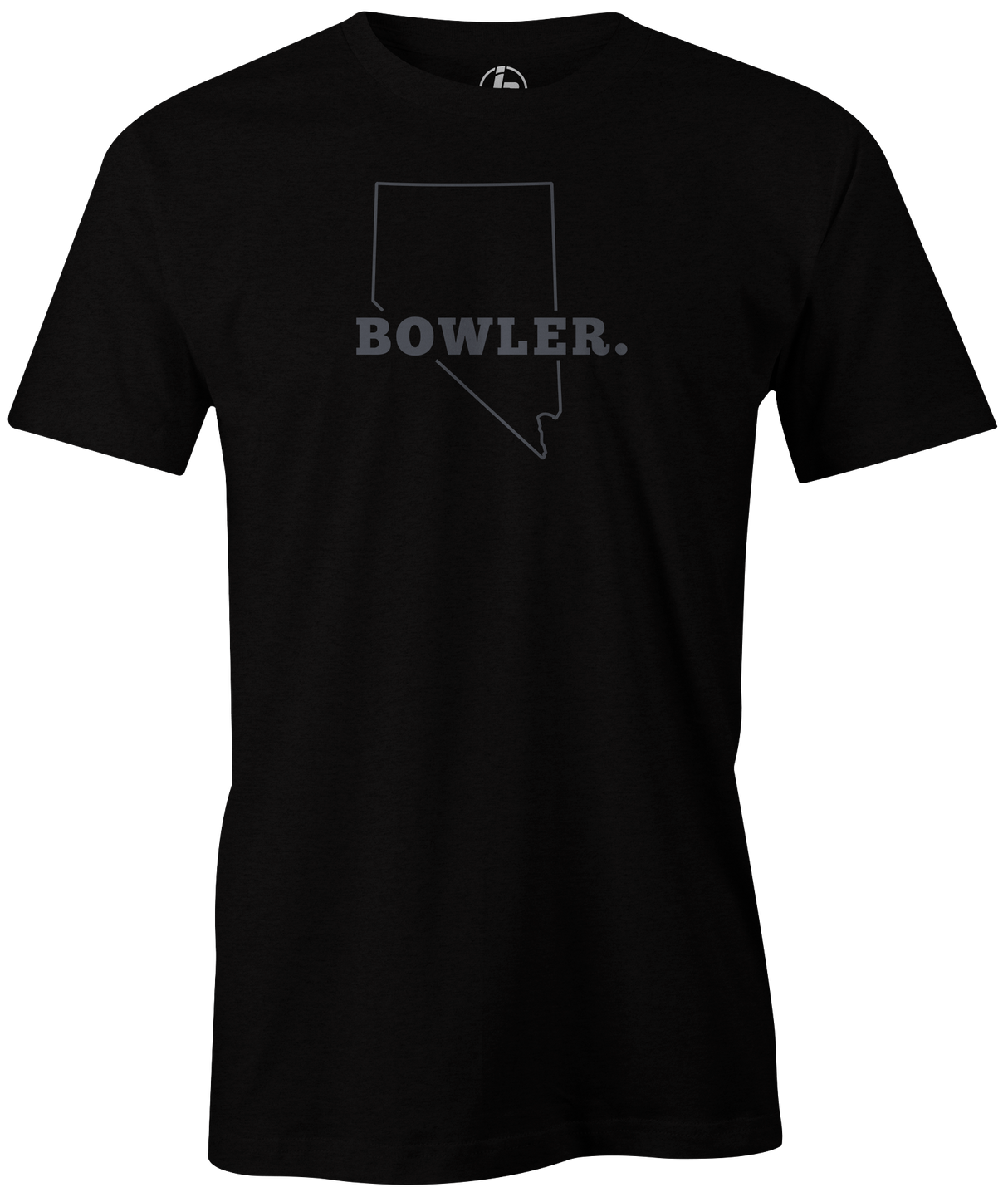 Nevada State Men's Bowling T-shirt, Black, Cool, novelty, tshirt, tee, tee-shirt, tee shirt, teeshirt, team, comfortable