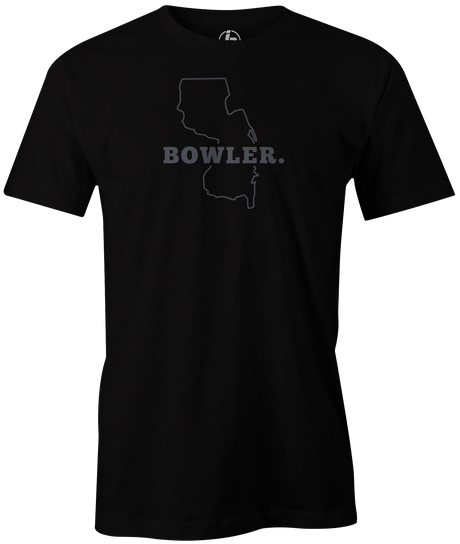 New Jersey State Men's Bowling T-shirt, Black, Cool, novelty, tshirt, tee, tee-shirt, tee shirt, teeshirt, team, comfortable
