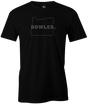 Oregon Men's State Bowling T-shirt, Black, Cool, novelty, tshirt, tee, tee-shirt, tee shirt, teeshirt, team, comfortable