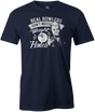 Real Bowlers Don't Need Weight Holes Men's T-shirt, Navy, Tee, tee-shirt, tshirt, tee shirt, funny, novelty, bowling