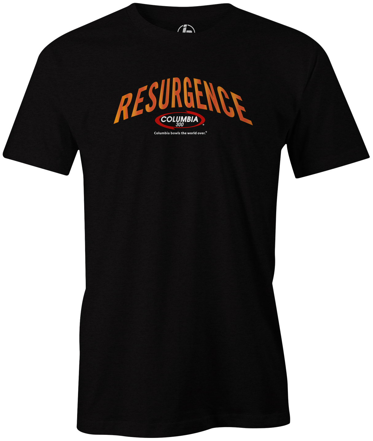 Resurgence Columbia 300 Bowling T-Shirt Black