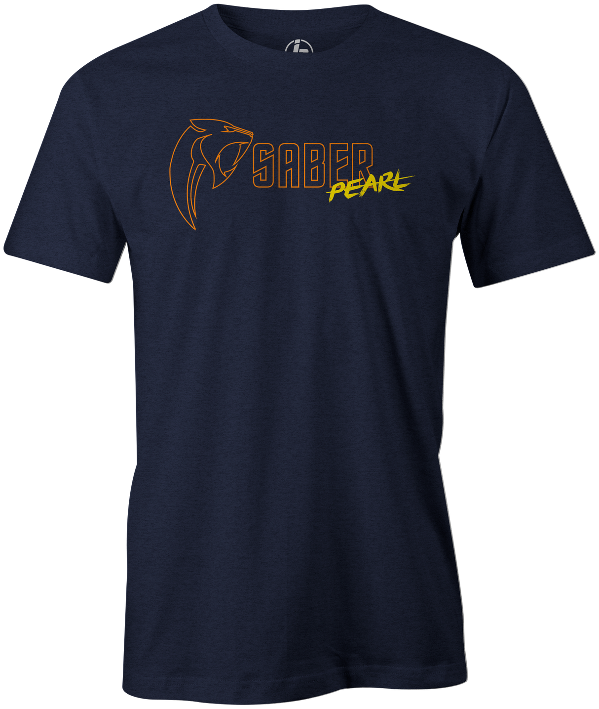 Saber Pearl Men's T-Shirt, Navy, bowling, bowling ball, saber, columbia 300, tshirt, tee, tee-shirt, tee shirt.