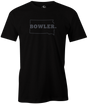 South Dakota Men's State Bowling T-shirt, Black, Cool, novelty, tshirt, tee, tee-shirt, tee shirt, teeshirt, team, comfortable