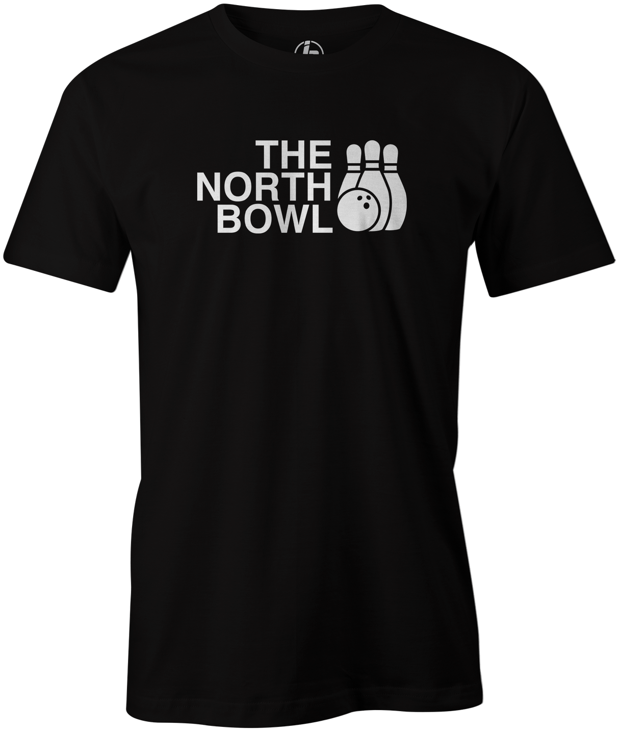 The North Bowl Pop Culture Bowling T-Shirt Black